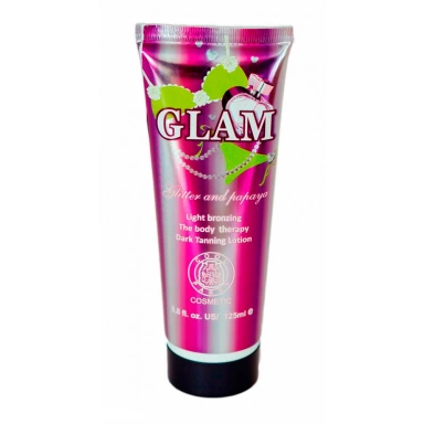 SV-TAN GLAM Крем для загара с бронзатором макияж для тела, легкий бронзовый оттенок и мерцающий блеск фото 2