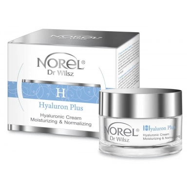 Norel Dr. Wilsz Увлажняющий и нормализующий крем с гиалуроновой кислотой Hyaluron Plus Hyaluronic cream moisturizing and balancing фото 2