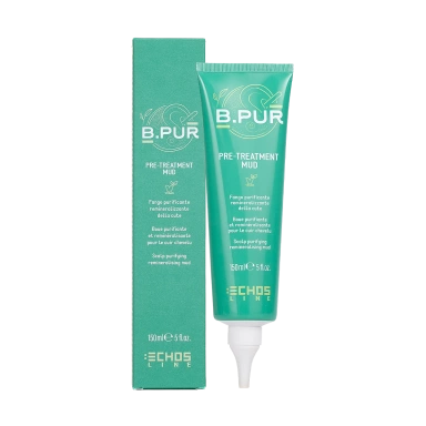 Echosline B.PUR PRE-MUD Реминерализующая крем-глина для очищения кожи головы  фото 1