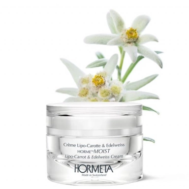Hormeta Horme Moist Creme Lipo-Carotte & Edelweiss Крем с липокаротином и эдельвейсом фото 5