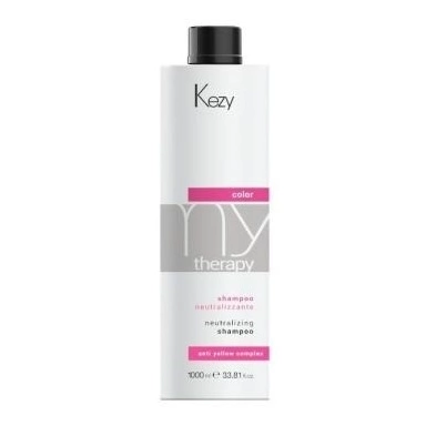 Kezy MyTherapy Post Color Neutralizing Shampoo Шампунь, нейтрализирующий желтизну фото 2