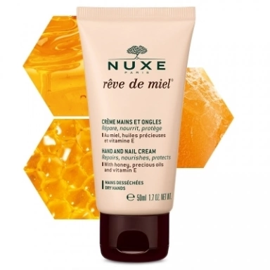 Nuxe Reve de Miel Hand and Nail Cream Крем для рук и ногтей фото 2