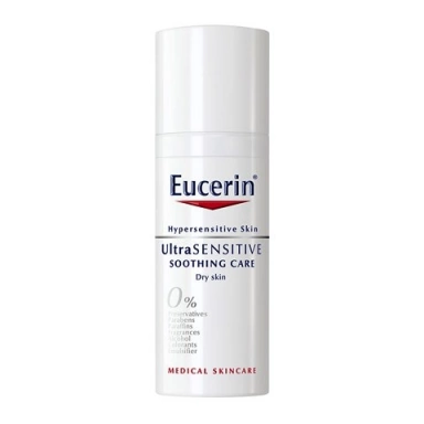 Эуцерин УльтраСенситив Крем успокаивающий для чувствительной сухой кожи Eucerin UltraSensitive Soothing Care Dry Skin фото 1