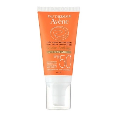 Авен Крем солнцезащитный антивозрастной SPF50+ Avene Anti-Aging Suncare Cream SPF 50+ фото 1