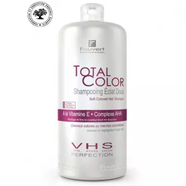 Fauvert VHS Perfection - Цвет - Шампунь для сохранения цвета и блеска окрашенных волос комплексом АНА и витамином Е - Shampooing Eclat Doux Soft Color  фото 2