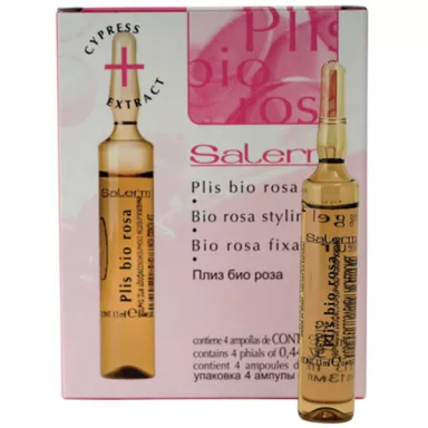 Salerm Cosmetics Лосьон для укладки Plis bio rosa фото 1