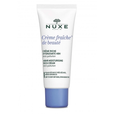Nuxe Creme Fraiche de Beaute 48H Creme Riche Hydratante Насыщенный увлажняющий крем для лица 48 часов фото 1