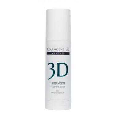 Medical Collagene 3D Крем для проблемной и жирной кожи лица Sebo Norm Cream for problem and oily skin Sebo Norm фото 2