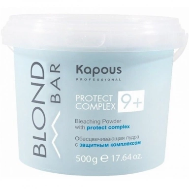Kapous Blond Bar Protect Complex Bleaching Powder Обесцвечивающая пудра с защитным комплексом 9+ фото 1