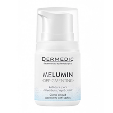 Dermedic Мелюмин Крем-концентрат ночной против пигментных пятен Melumin Anti-dark spots concentrated night cream фото 1