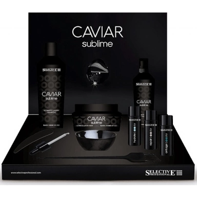 Selective Professional Caviar Sublime Kit Набор для волос (шампунь+маска+флюид+3 сыворотки+аксессуары) фото 1