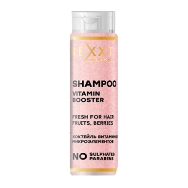 Nexxt Professional Shampoo Vitamin Booster Шампунь витаминный бустер с милликапсулами фото 1
