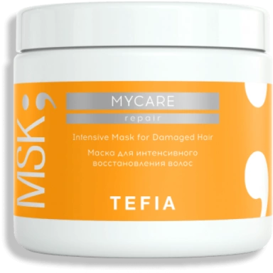 Tefia MYCARE Маска для интенсивного восстановления волос Intensive Mask for Damaged Hair фото 2