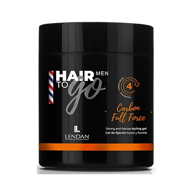 Lendan Hair To Go Men Carbon Full Force Гель для укладки сильной и гибкой фиксации фото 2
