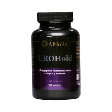 AltioRa Пищевая добавка для мужских гормонов UROHold фото 1