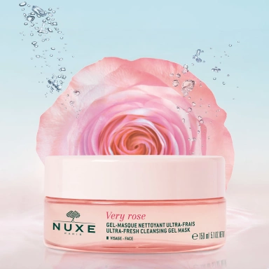 Nuxe Very Rose Ultra-Fresh Cleansing Gel Mask Освежающая очищающая гель-маска для лица фото 2