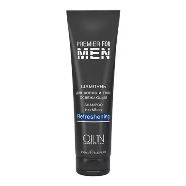Ollin - Premier for Men - Шампунь для волос и тела освежающий фото 1
