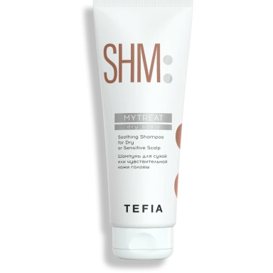 Tefia MYTREAT Шампунь для сухой или чувствительной кожи головы Soothing Shampoo for Dry or Sensitive Scalp фото 1