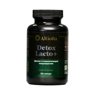 AltioRa Пищевая добавка для улучшения пищеварения и детоксикации Detox Lacto+ фото 1
