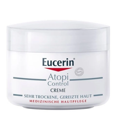 Эуцерин АтопиКонтрол Крем для взрослых, детей и младенцев Eucerin AtopiControl Care Cream фото 1