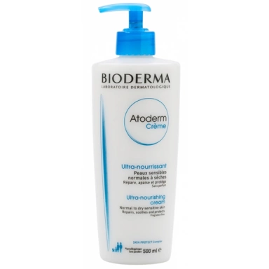 Bioderma Atoderm Ultra-Nourishing cream Крем с помпой фото 2