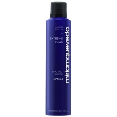 Miriam Quevedo Extreme Caviar Final Touch Hairspray Soft Hold Лак для волос легкой фиксации с экстрактом черной икры фото 1