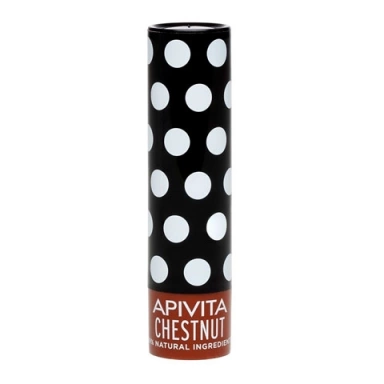 Apivita Уход для губ увлажняющий с оттенком каштана Lip Care Chestnut Tinted фото 1