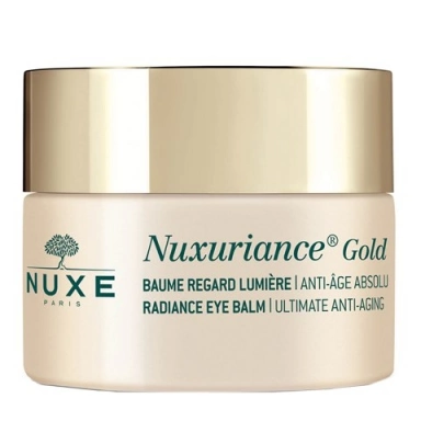 Nuxe Nuxuriance Gold Baume Regard Lumiere Антивозрастной разглаживающий бальзам для кожи контура глаз  фото 1