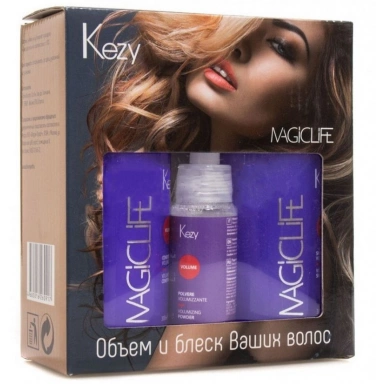 Kezy Magic Life Volume Kit Набор (шампунь + кондиционер + пудра) фото 1