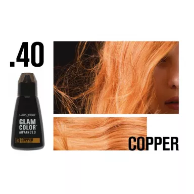 La Biosthetique Glam Color ADVANCED 40 Copper Тонирующая маска для волос Copper фото 3