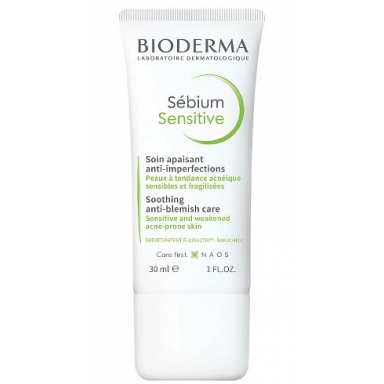 Bioderma Sebium Sensitive Soin Apaisant Anti-Imperfections Себиум Сенситив Крем успокаивающий против несовершенств фото 1