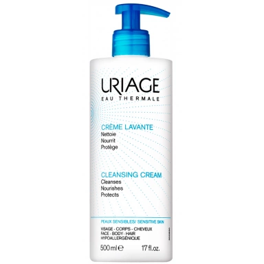 Uriage Creme Lavante Nourishing And Cleansing Cream Очищающий пенящийся крем фото 3